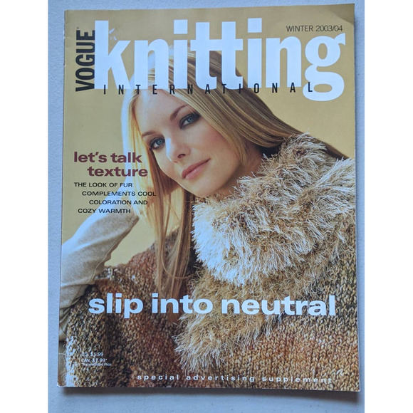 2 Vogue Knitting Magazines 2003/2004 - Picture 2 of 3